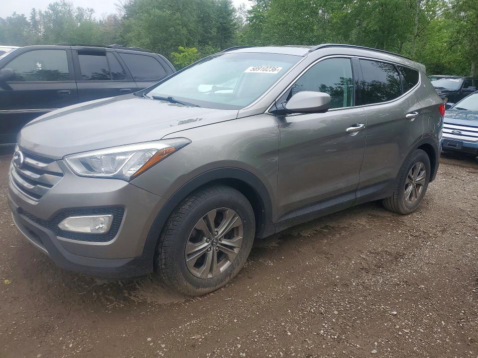 2014 Hyundai Santa fe VIN 5XYZT3LB3EG127761 COPART salvage auction — MECHANICAL, On - Permit No Brand - Unfit, sold $2,950 on 2026-07-16 (photo 1)