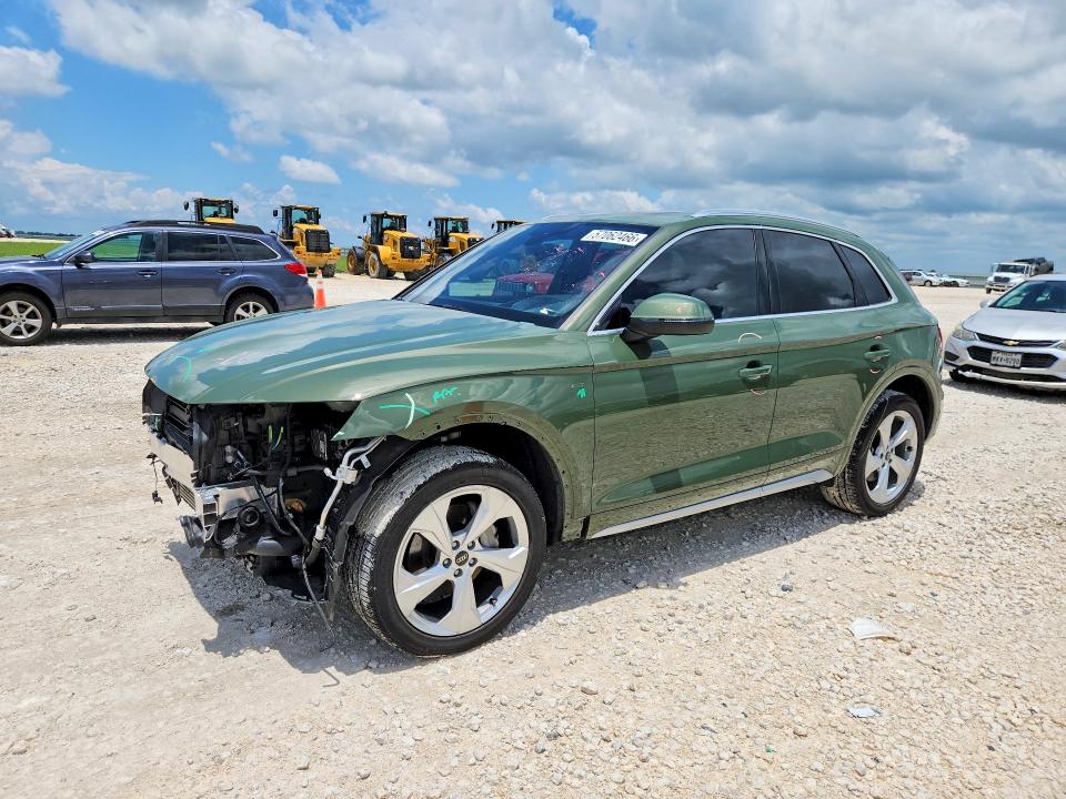 2023 Audi Q5 VIN WA1FABFY0P2182193 COPART salvage auction — FRONT END, TX - SALVAGE VEHICLE TITLE (P), sold $17,200 on 2026-07-23 (photo 1)