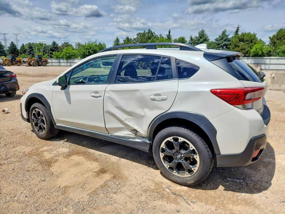 2021 Subaru Xv VIN JF2GTAECXM8304735 COPART salvage auction — SIDE, IL - SALVAGE CERTIFICATE, sold $3,150 on 2026-07-28 (photo 2)