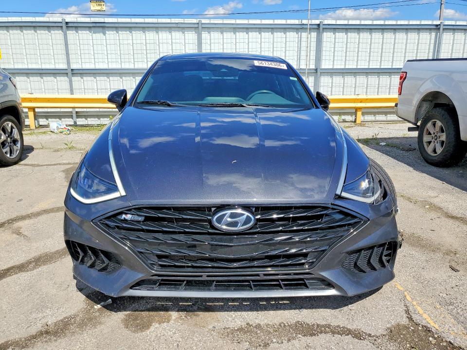 2021 Hyundai Sonata VIN 5NPEK4JC2MH111643 COPART salvage auction — FRONT END, In - Cert Of Title-Salvage Title, sold $5,100 on 2026-07-20 (photo 5)