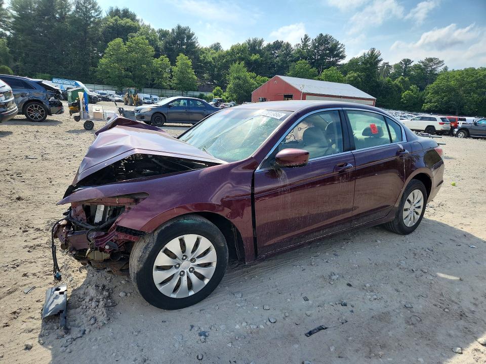 2010 Honda Accord VIN 1HGCP2F31AA073607 COPART salvage auction — FRONT END, Ma - Cert Of Title-Reconstrctd Coll, sold $325 on 2026-07-02 (photo 1)