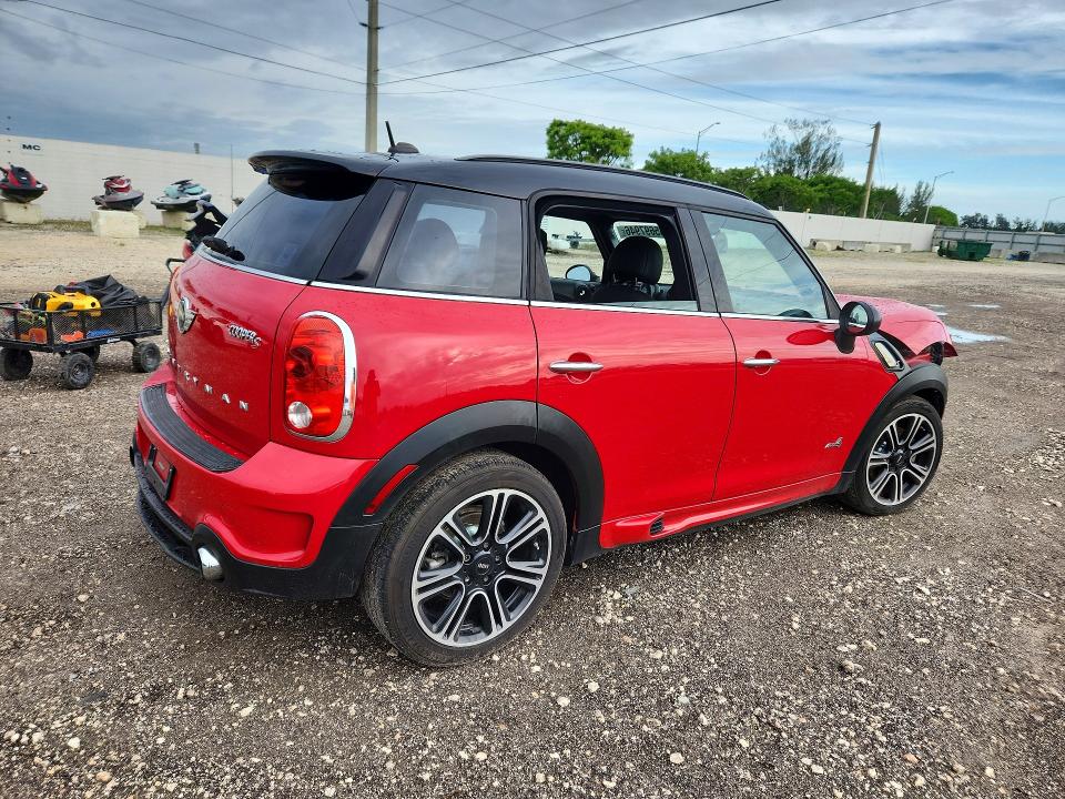 2014 Mini Cooper VIN WMWZC5C50EWP37977 COPART salvage auction — FRONT END, Fl - Cert Of Title Slvg Rebuildable, sold $1,400 on 2026-07-20 (photo 3)