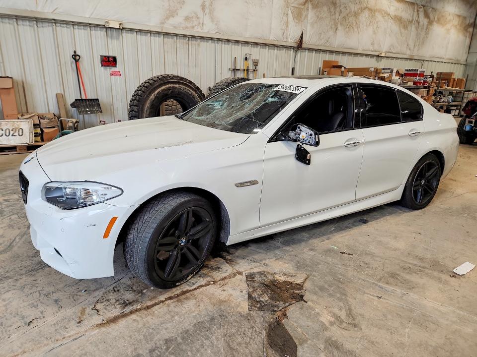 2012 BMW 5er VIN WBAFU7C52CDU65680 COPART salvage auction — VANDALISM, Wi - Junked Vehicle Bill Of Sale, sold $600 on 2026-07-08 (photo 1)