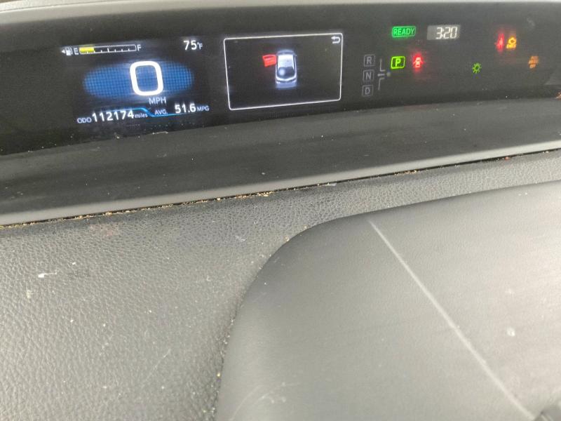 2021 Toyota Prius prime VIN JTDKAMFP6M3194586 COPART salvage auction — FRONT END, Ca - Certificate Of Title, sold $9,200 on 2026-08-18 (photo 9)