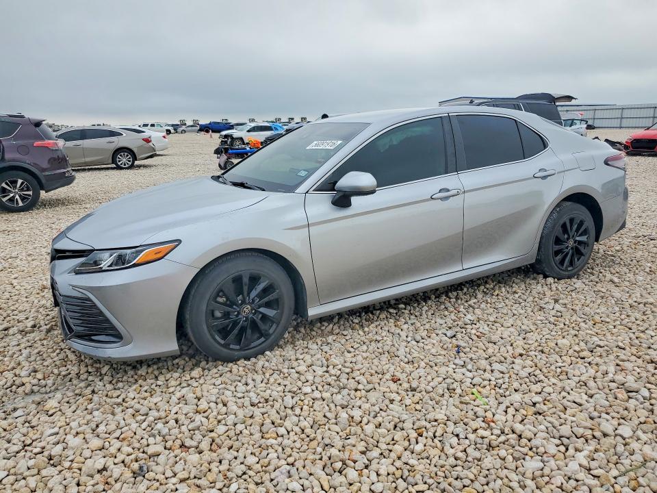 2023 Toyota Camry VIN 4T1C11AK5PU747754 COPART salvage auction — FRONT END, Tx - Salvage Vehicle Title, sold $725 on 2026-07-30 (photo 1)