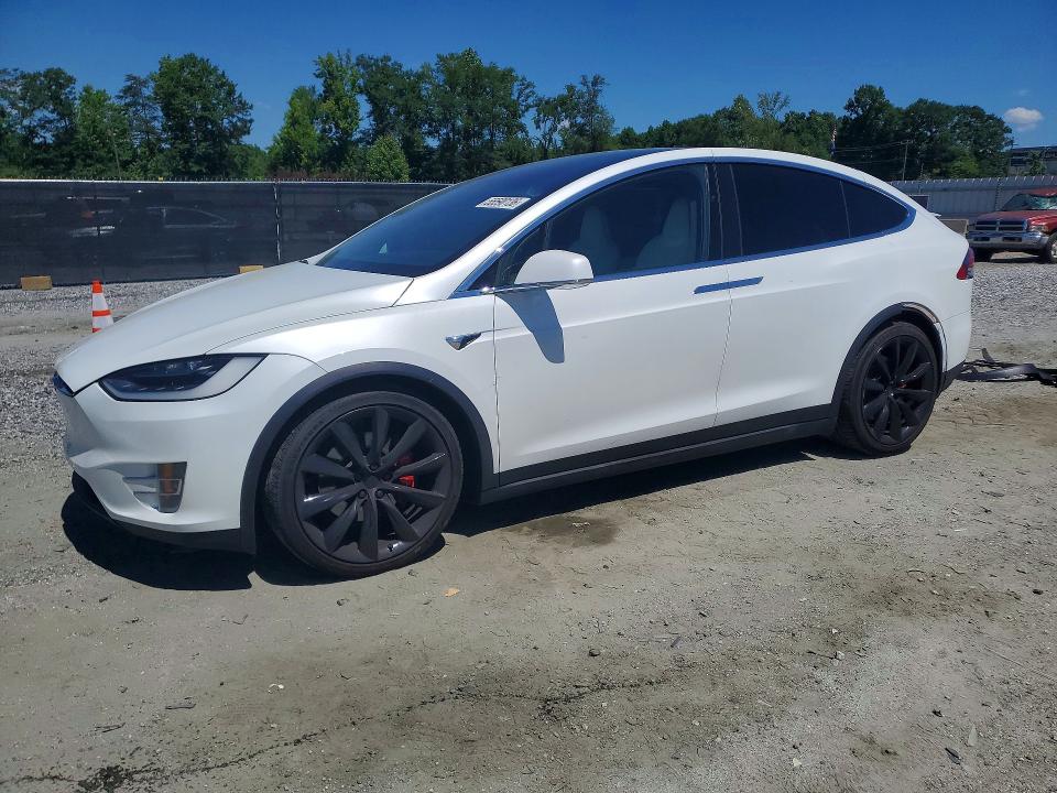 2018 Tesla VIN 5YJXCAE49JF140980 COPART salvage auction — REAR END, Sc - Cert Of Title-Salvage, sold $10,500 on 2026-07-06 (photo 1)