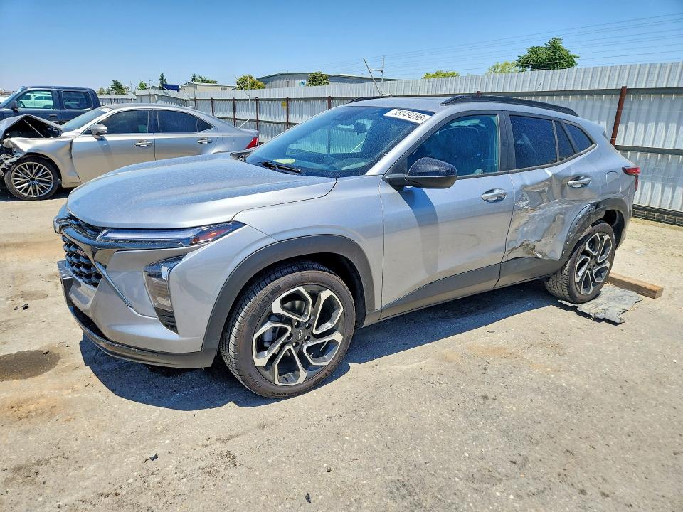 2024 Chevrolet VIN KL77LJE29RC011254 COPART salvage auction — SIDE, CA - SALVAGE CERTIFICATE, sold $5,400 on 2026-07-24 (photo 1)