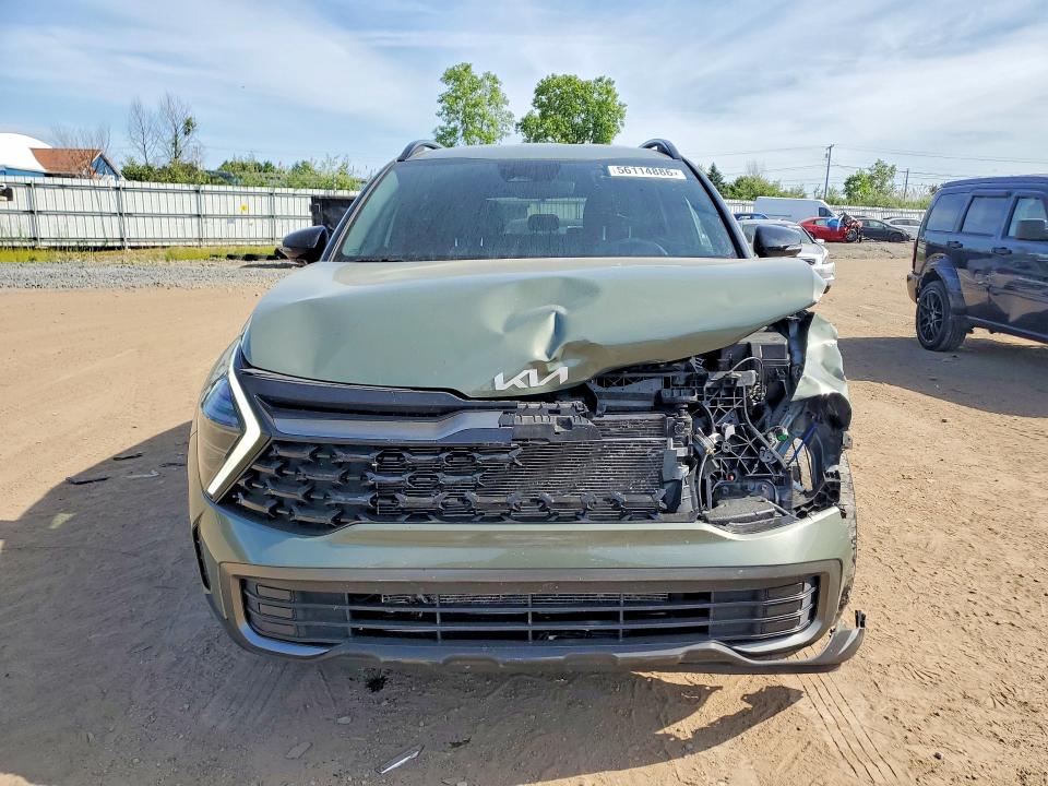 2024 Kia Sportage VIN 5XYK6CDF3RG208131 COPART salvage auction — FRONT END, Oh - Cert Of Title-Salvage, sold $9,200 on 2026-07-16 (photo 5)