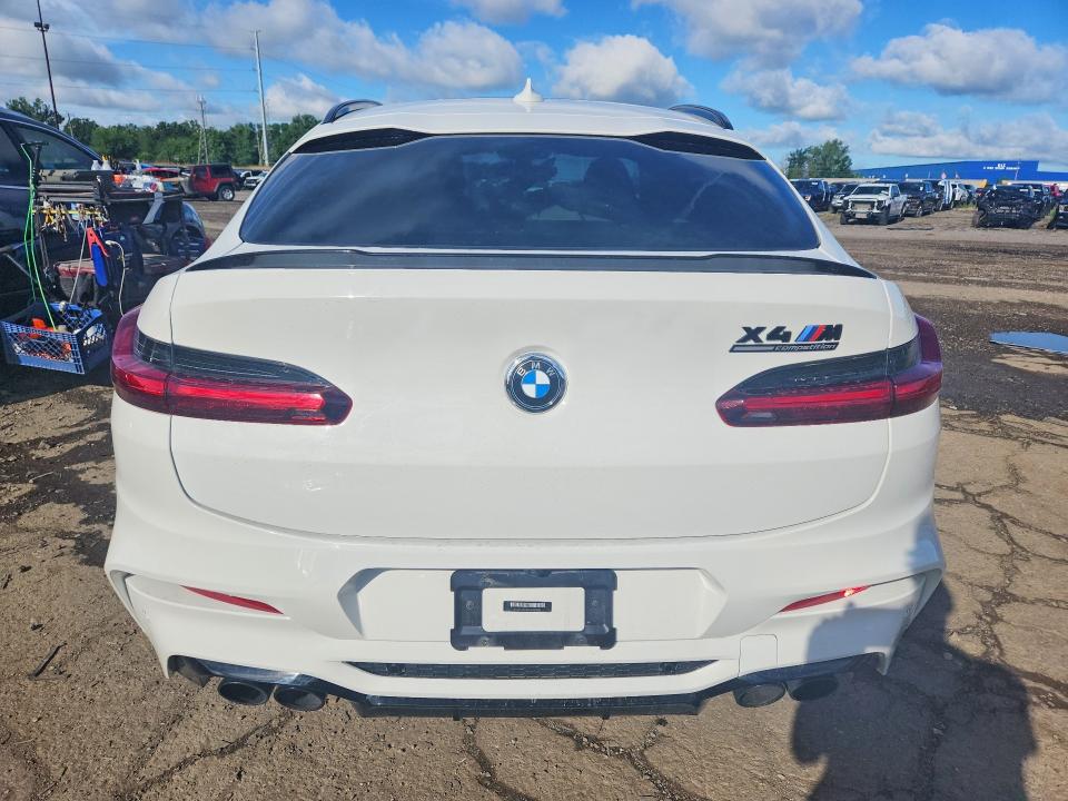 2021 BMW VIN 5YMUJ0C00M9F50093 COPART salvage auction — FRONT END, MI - CERTIFICATE OF TITLE, sold $26,750 on 2026-07-10 (photo 6)