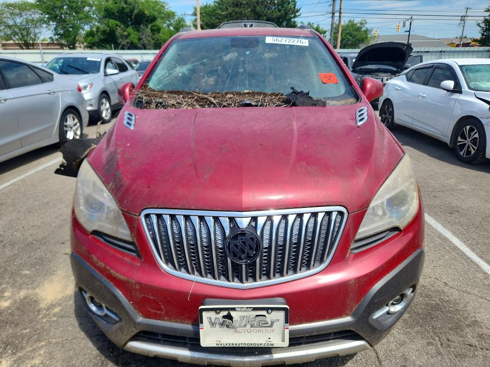 2013 Buick . VIN KL4CJBSB5DB034153 COPART salvage auction — WATER/FLOOD, Oh - Certificate Of Title, sold $400 on 2026-07-10 (photo 5)