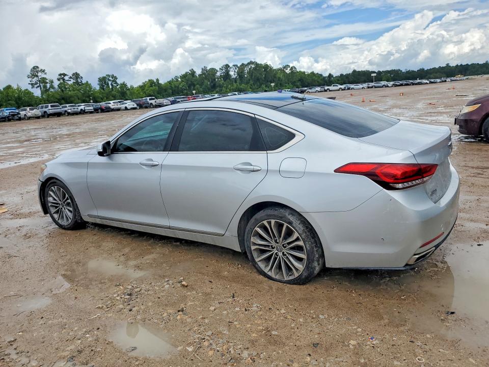 2015 Hyundai Genesis VIN KMHGN4JE6FU058158 COPART salvage auction — REAR END, TX - CERTIFICATE OF TITLE, sold $2,350 on 2026-07-31 (photo 2)