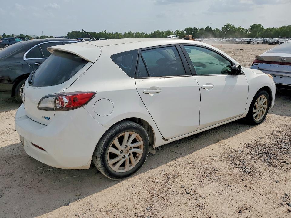 2012 Mazda 3 VIN JM1BL1L83C1569494 COPART salvage auction — WATER/FLOOD, Tx - Salvage Title-Flood Damage, sold $750 on 2026-07-14 (photo 3)