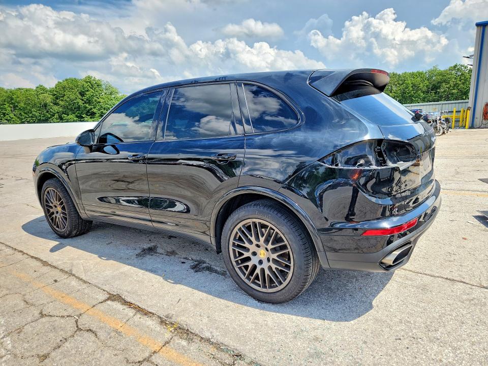 2017 Porsche VIN WP1AA2A29HKA80782 COPART salvage auction — HAIL, Mo - Salvage Certificate Of Title, sold $7,200 on 2026-07-29 (photo 2)