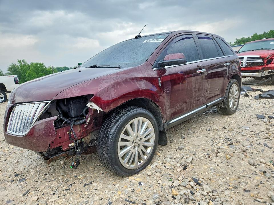 2011 Lincoln Mkx VIN 2LMDJ8JK6BBJ20853 COPART salvage auction — REAR END, Mi - Certificate Of Title, sold $175 on 2026-07-23 (photo 1)