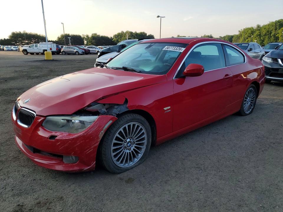 2011 BMW 3 series VIN WBAKF5C5XBE587273 COPART salvage auction — FRONT END, CT - CERT OF TITLE-SALVAGE, sold $475 on 2026-07-23 (photo 1)