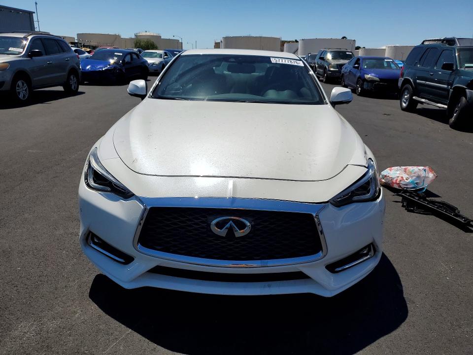 2018 Infiniti Q60 VIN JN1EV7EK1JM340670 COPART salvage auction — VANDALISM, CA - SALVAGE CERTIFICATE, sold $6,900 on 2026-07-13 (photo 5)