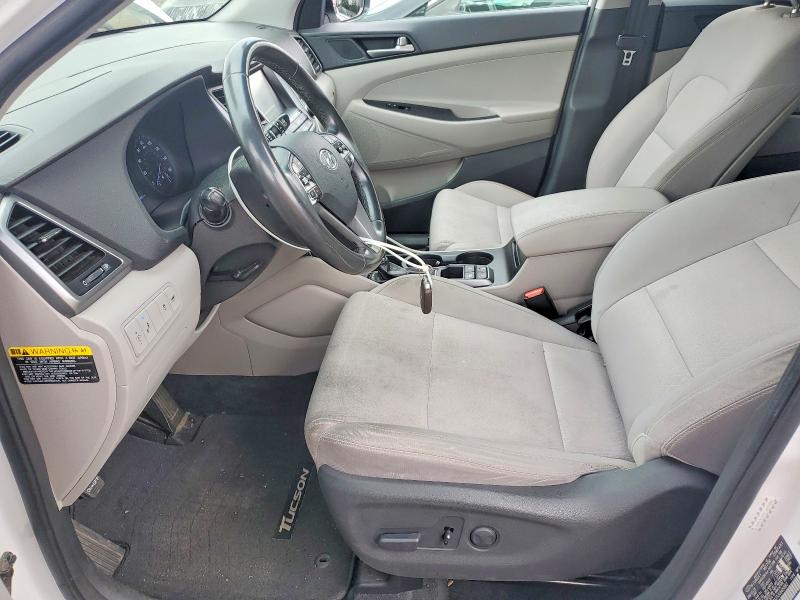 2018 Hyundai Tucson VIN KM8J3CA23JU665882 COPART salvage auction — FRONT END, CT - CERT OF TITLE-SALVAGE, sold $2,250 on 2026-07-24 (photo 7)