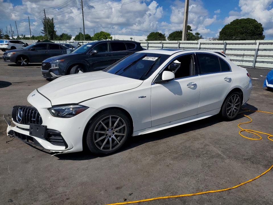 2023 Mercedes-benz C-klasse amg VIN W1KAF8HB7PR091206 — COPART salvage auction photo