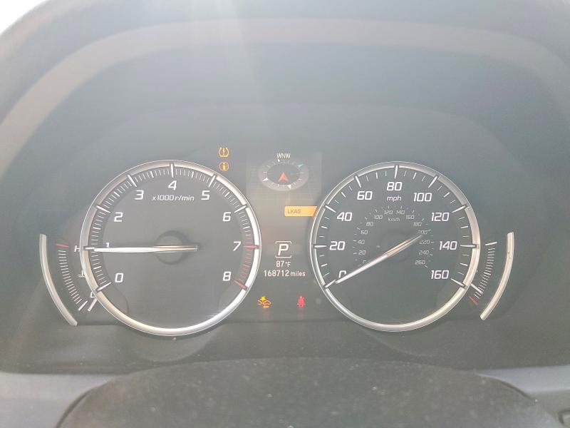 2016 Acura Tlx VIN 19UUB2F58GA011344 COPART salvage auction — VANDALISM, Ca - Salvage Certificate, sold $2,450 on 2026-08-03 (photo 9)