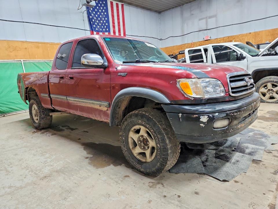 2000 Toyota Tundra VIN 5TBBT4412YS037336 COPART salvage auction — MECHANICAL, Mi - Dealer Only Clean Title, sold $100 on 2026-07-29 (photo 4)