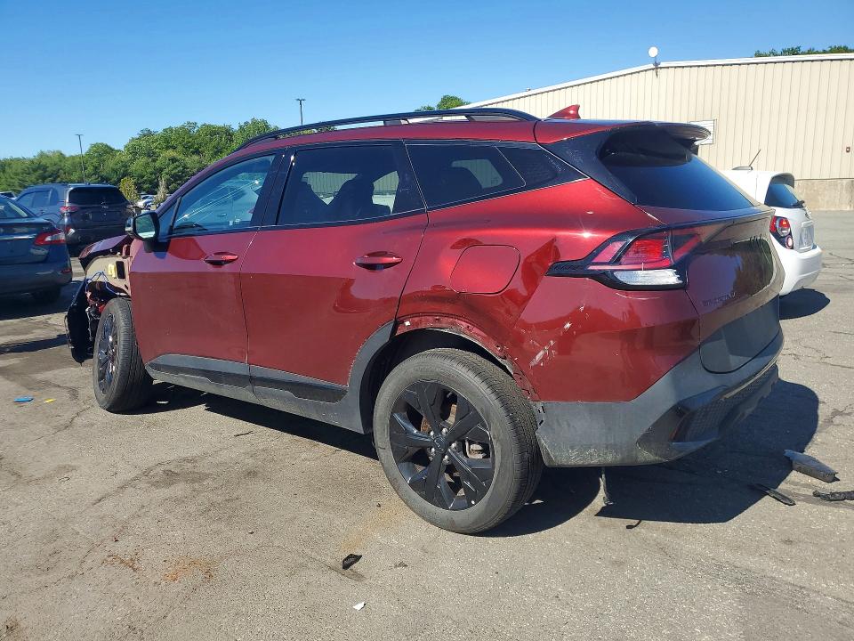 2025 Kia Sportage VIN 5XYK6CDF1SG263294 COPART salvage auction — FRONT END, Nh - Cert Of Title-Salvage, sold $7,300 on 2026-07-28 (photo 2)