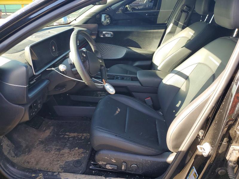 2025 Hyundai Ioniq 6 VIN KMHM34AC2SA093377 COPART salvage auction — FRONT END, Co - Salvage Title, sold $6,700 on 2026-07-28 (photo 7)
