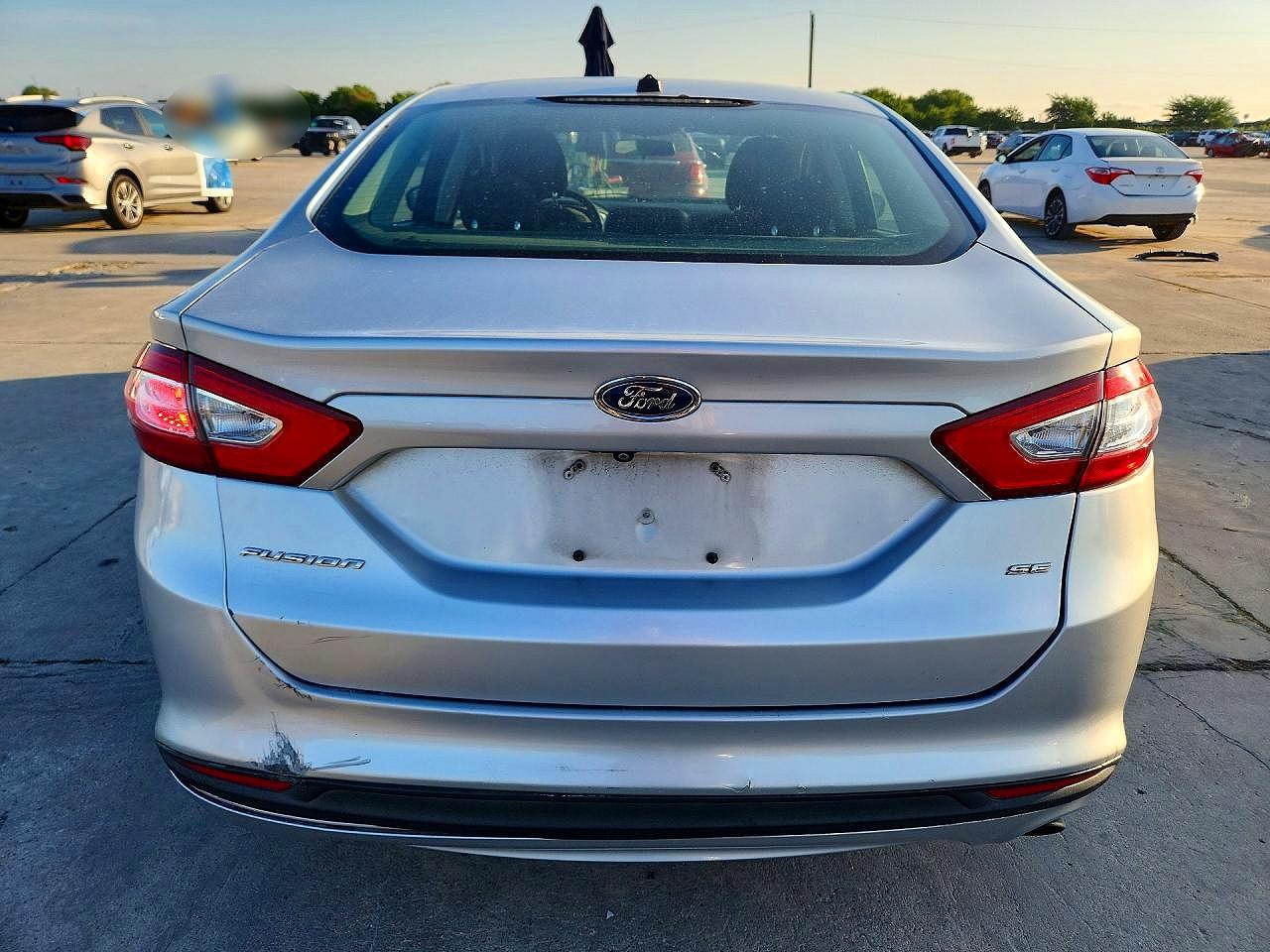 2015 Ford Fusion VIN 3FA6P0H79FR136925 COPART salvage auction — Front End, TX - SALVAGE VEHICLE TITLE, sold $1,750 on 2022-12-20 (photo 6)