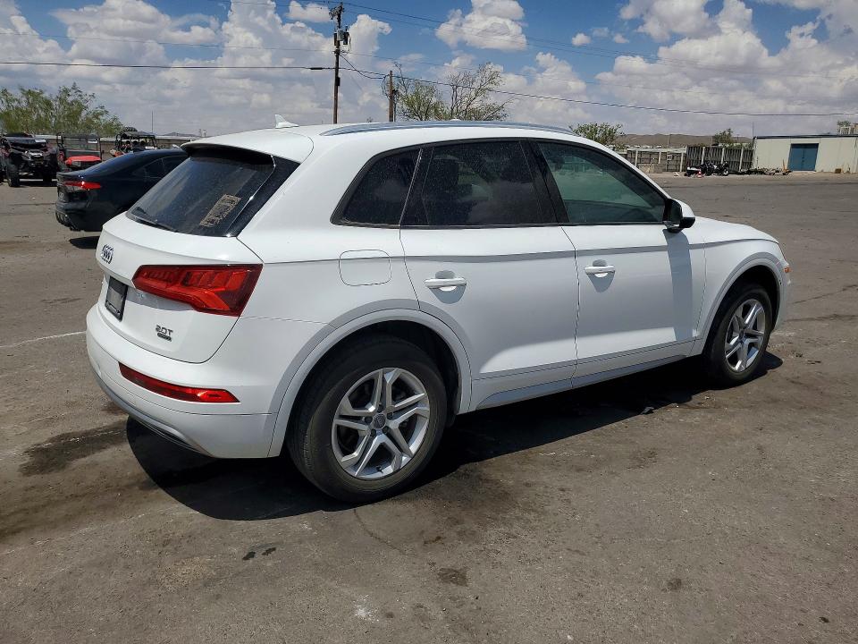 2018 Audi Q5 VIN WA1ANAFY1J2136839 COPART salvage auction — MECHANICAL, Tx - Certificate Of Title (P), sold $5,600 on 2026-07-10 (photo 3)