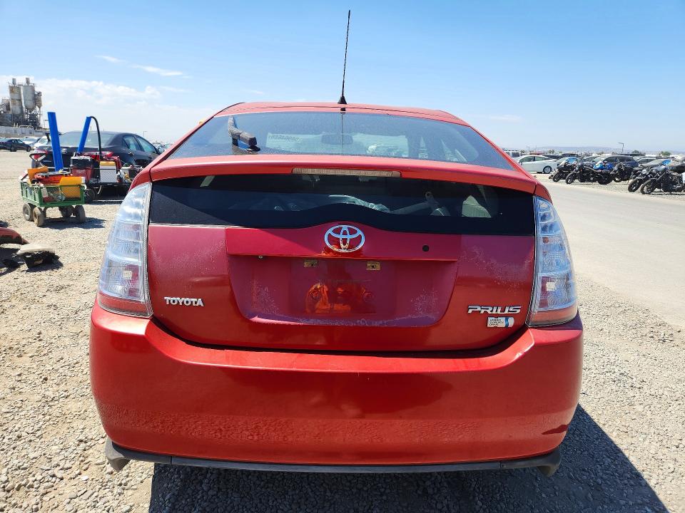2008 Toyota Prius VIN JTDKB20U083355908 COPART salvage auction — FRONT END, Ca - Salvage Certificate, sold $450 on 2026-07-28 (photo 6)