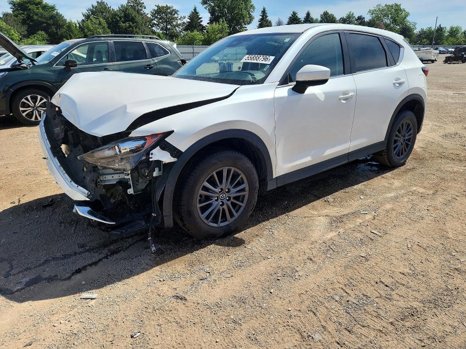 2020 Mazda Cx-5 VIN JM3KFBCM2L0743871 COPART salvage auction — FRONT END, Il - Salvage Certificate, sold $1,100 on 2026-07-28 (photo 1)