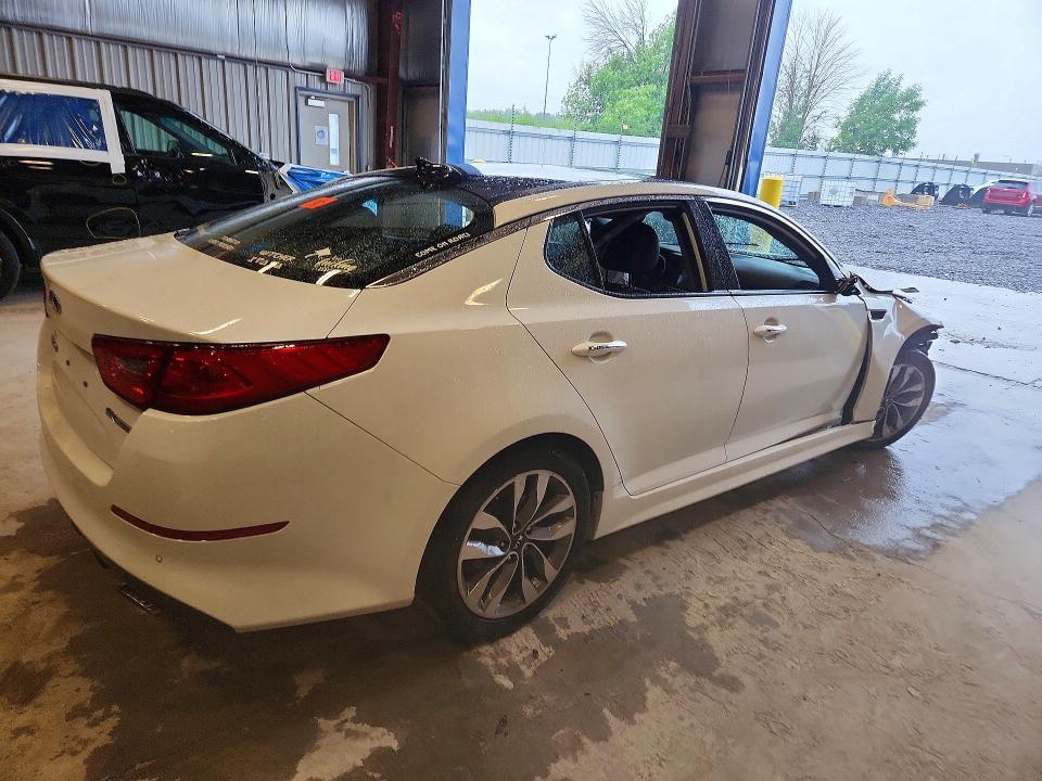 2014 Kia Optima VIN 5XXGR4A65EG323450 COPART salvage auction — FRONT END, Wi - Junked Vehicle Bill Of Sale, sold $275 on 2026-07-06 (photo 3)