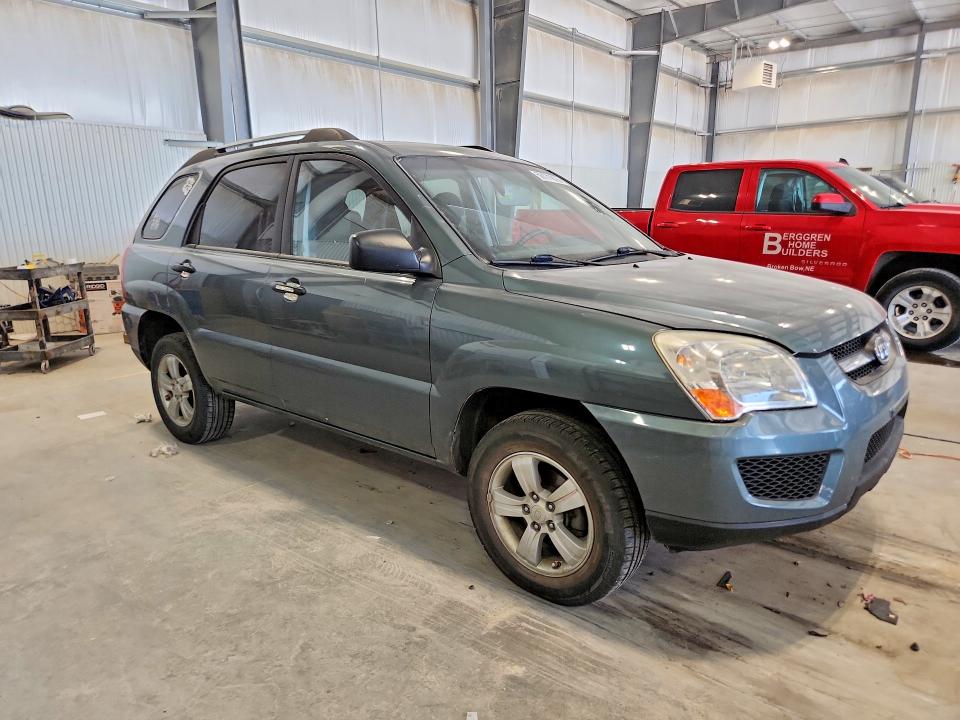 2009 Kia Sportage VIN KNDJF724397576097 COPART salvage auction — HAIL, Ne - Cert Of Title-Salvage, sold $1,000 on 2026-07-14 (photo 4)