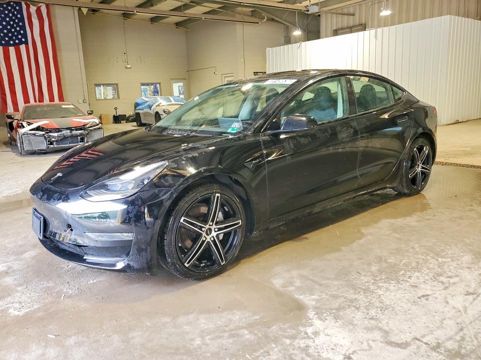 2022 Tesla Model 3 VIN 5YJ3E1EA8NF369669 COPART salvage auction — UNDERCARRIAGE, VA - CERTIFICATE OF TITLE, sold $3,700 on 2026-07-08 (photo 1)