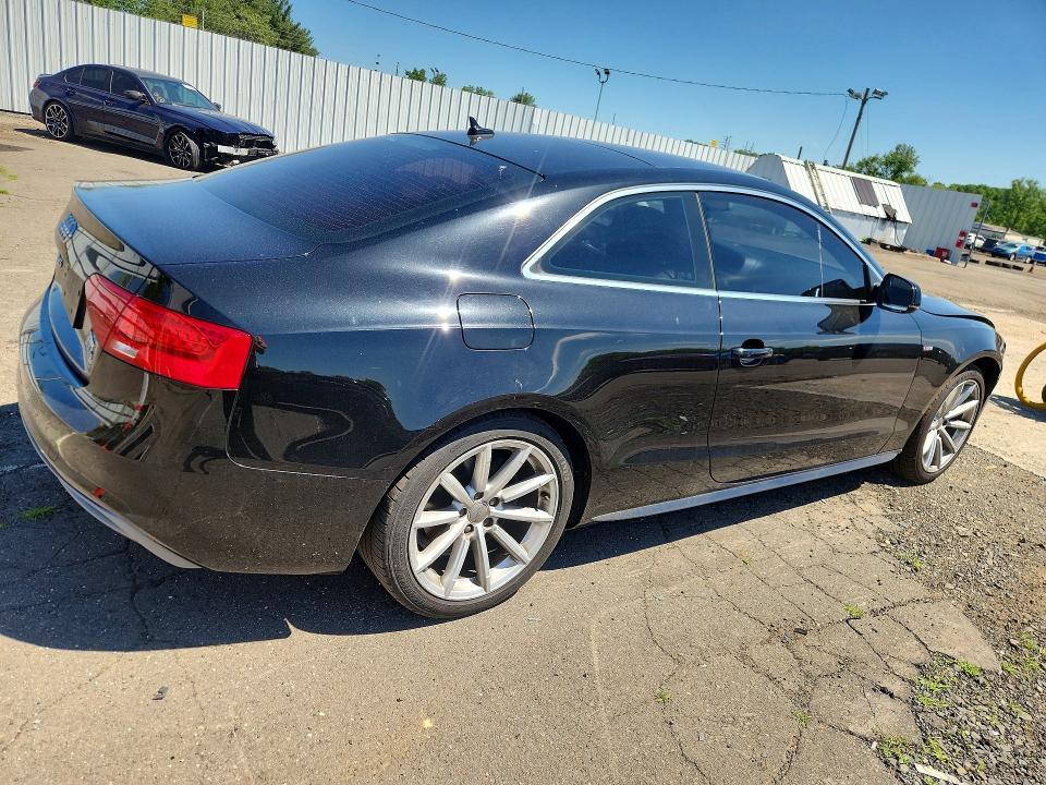 2015 Audi A5 VIN WAUMFAFRXFA030764 COPART salvage auction — FRONT END, Ct - Cert Of Title-Salvage, sold $600 on 2026-07-28 (photo 3)