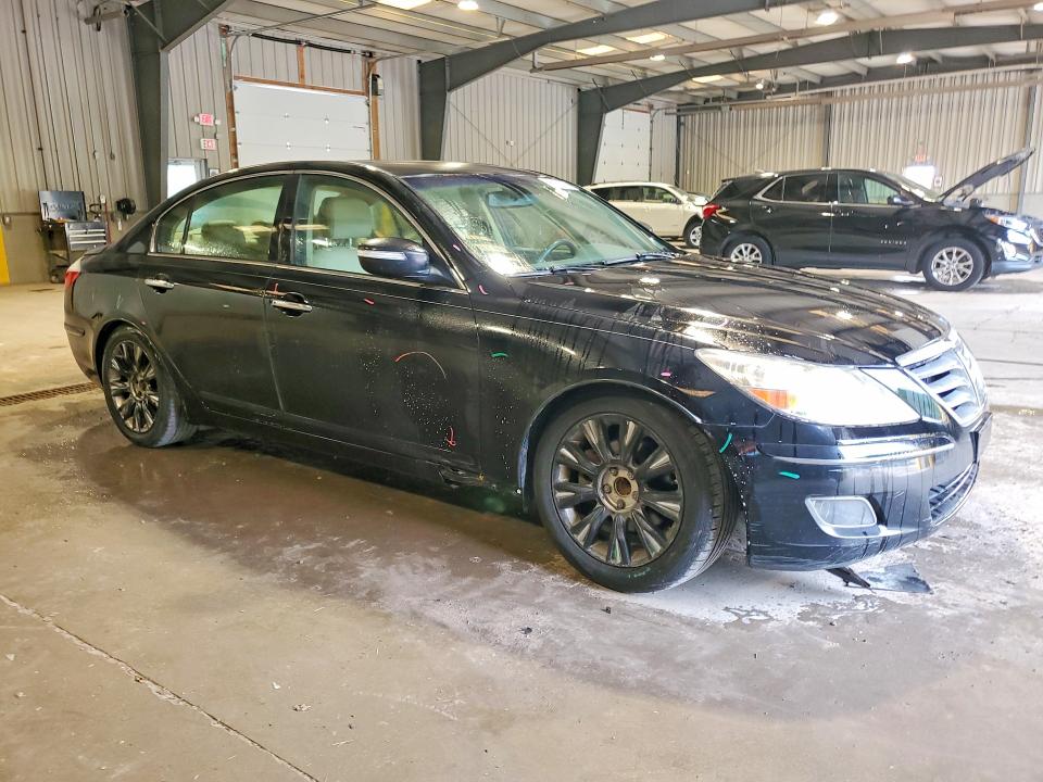 2011 Hyundai Genesis VIN KMHGC4DE1BU114633 COPART salvage auction — ALL OVER, Pa - Certificate Of Salvage, sold $475 on 2026-07-15 (photo 4)