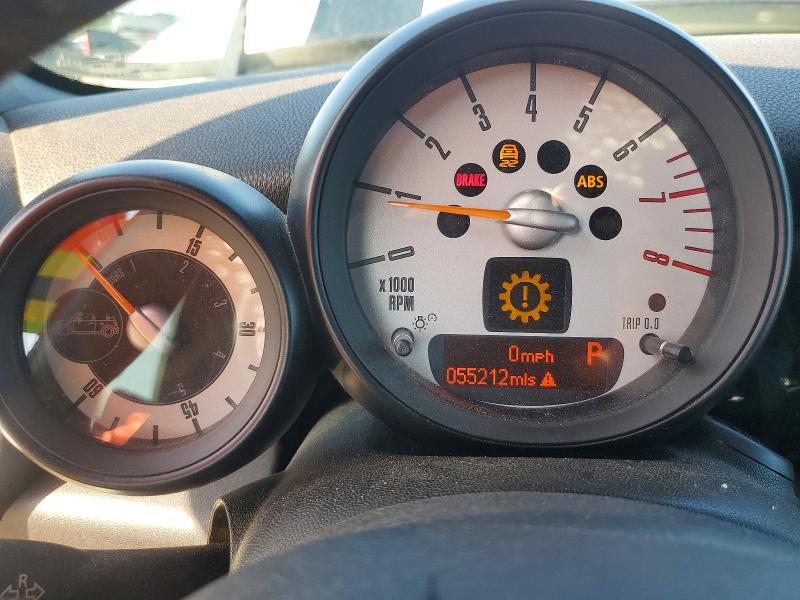 2014 Mini Cooper VIN WMWZP3C59ET707290 COPART salvage auction — FRONT END, SC - CERT OF TITLE-SALVAGE, sold $975 on 2026-08-03 (photo 9)