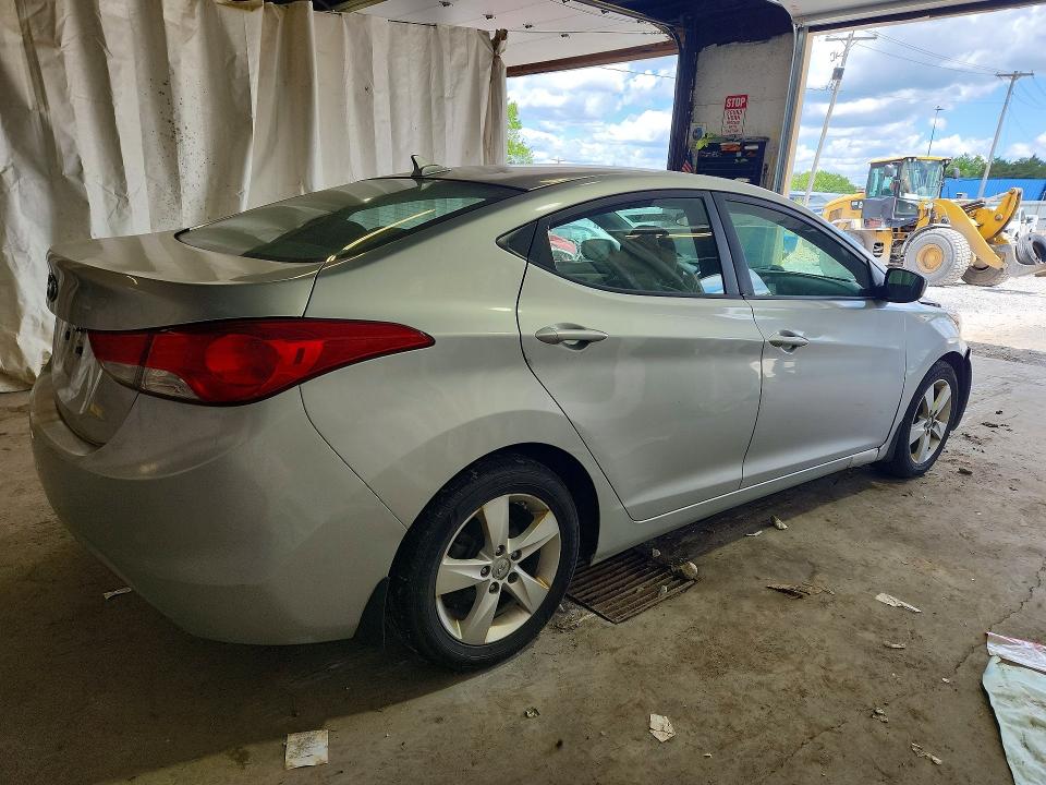 2013 Hyundai Elantra VIN 5NPDH4AE7DH225648 COPART salvage auction — FRONT END, Pa - Cert Of Title, sold $1,150 on 2026-07-21 (photo 3)