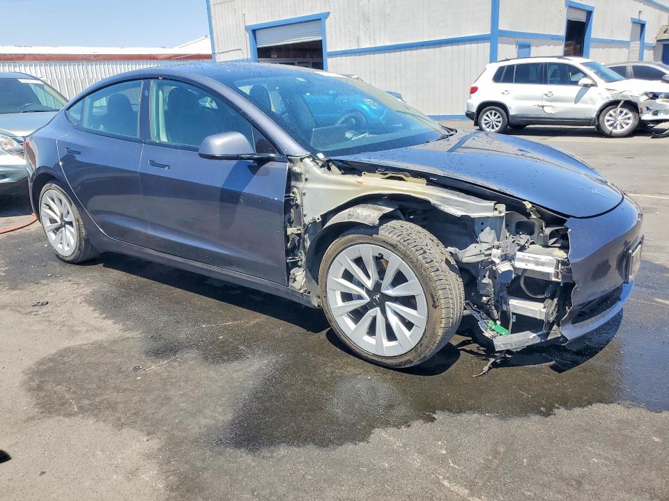2022 Tesla Model 3 VIN 5YJ3E1EB1NF289767 COPART salvage auction — FRONT END, NV - SALVAGE TITLE, sold $5,900 on 2026-07-27 (photo 4)