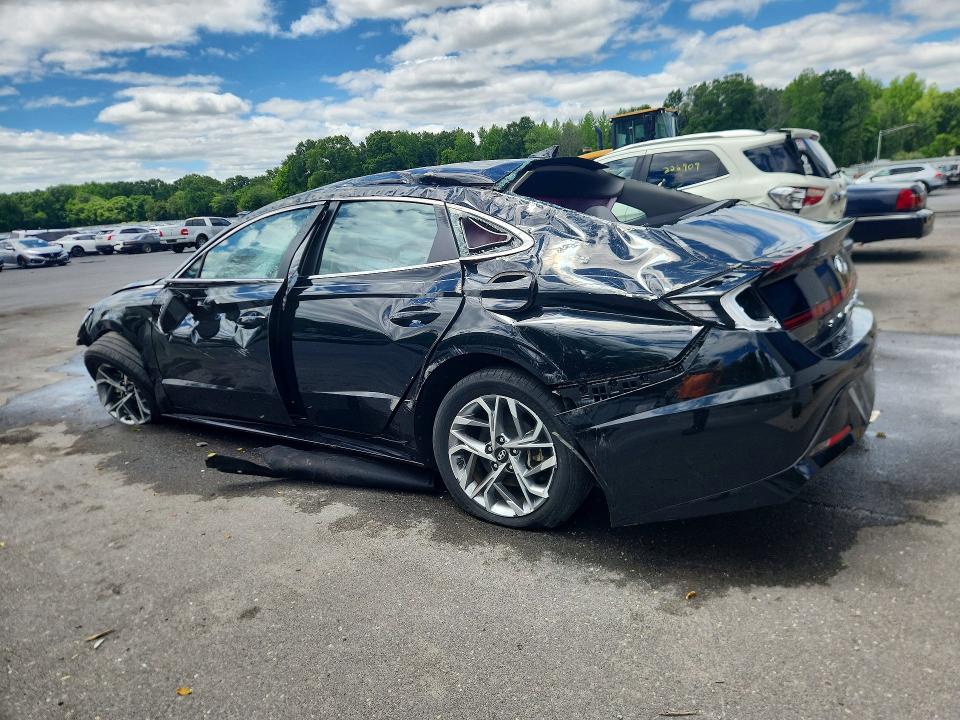 2020 Hyundai VIN 5NPEF4JA3LH021693 COPART salvage auction — ROLLOVER, Nj - Cert Of Title-Salvage, sold $525 on 2026-07-28 (photo 2)