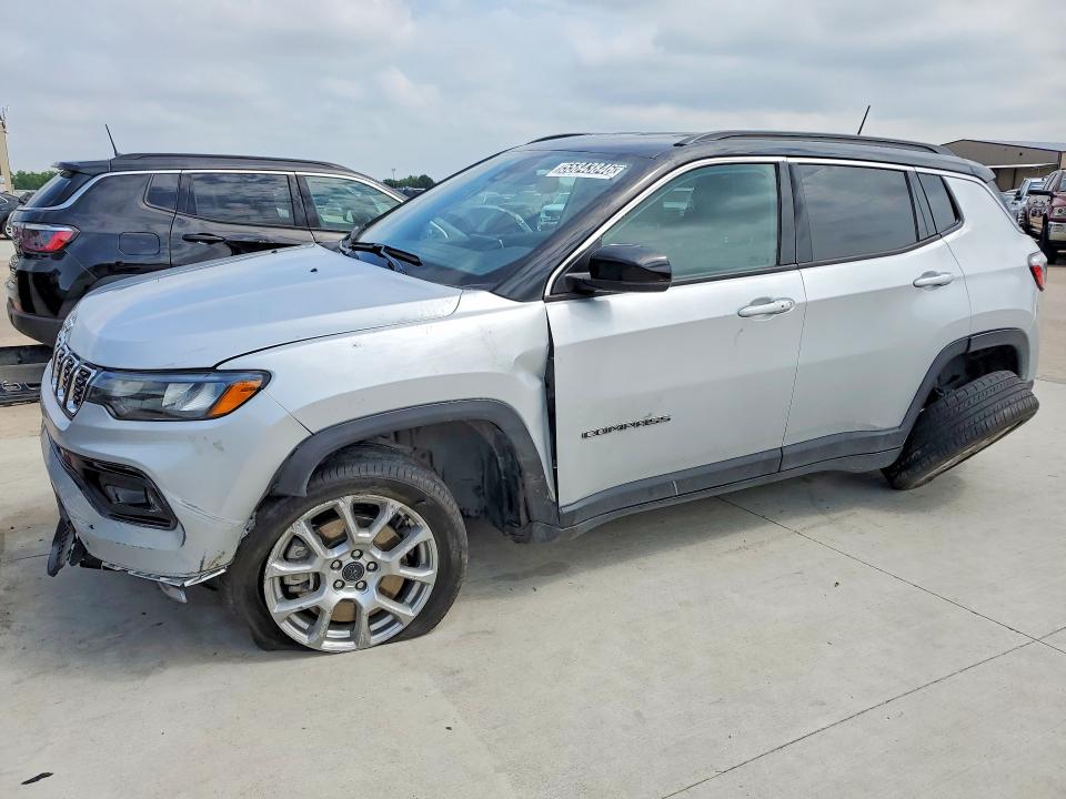 2025 Jeep Compass VIN 3C4NJDCN4ST505062 COPART salvage auction — SIDE, TN - CERTIFICATE OF TITLE, sold $9,200 on 2026-07-27 (photo 1)