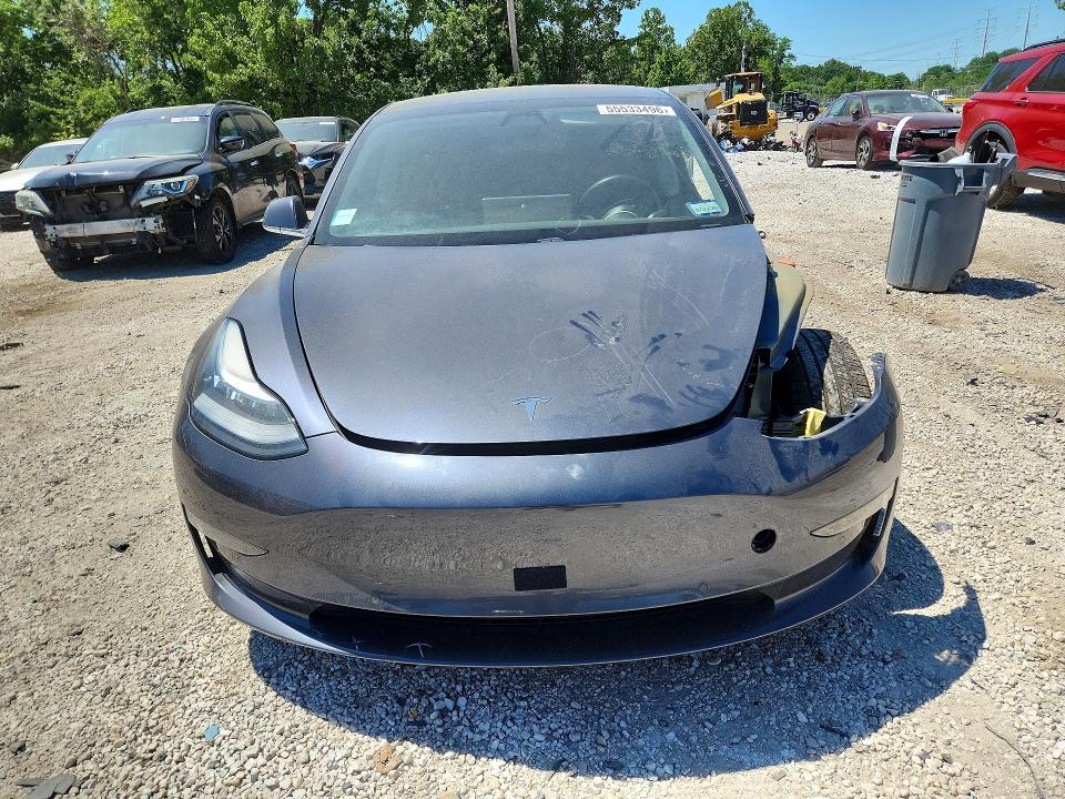 2020 Tesla Model 3 VIN 5YJ3E1EC2LF601603 COPART salvage auction — SIDE, Md - Cert Of Salvage > 75% Damage, sold $6,600 on 2026-07-07 (photo 5)