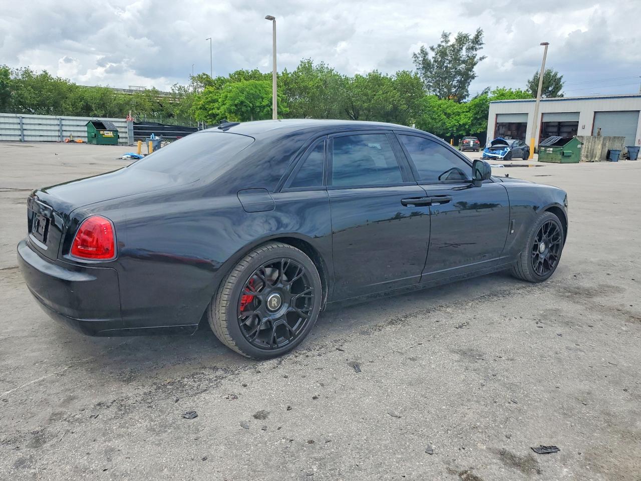 2010 Rolls-Royce Ghost VIN SCA664S55AUX48611 COPART salvage auction — Damage History, FL - CERT OF TITLE-REBUILT, sold $21,300 on 2026-07-07 (photo 3)