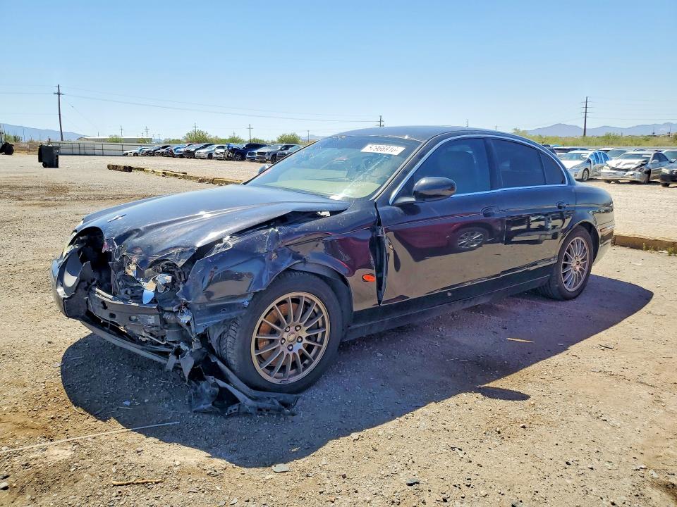 2006 Jaguar S type VIN SAJWA01A56FN68508 COPART salvage auction — FRONT END, Az - Cert Of Title - Salvage, sold $300 on 2026-07-06 (photo 1)
