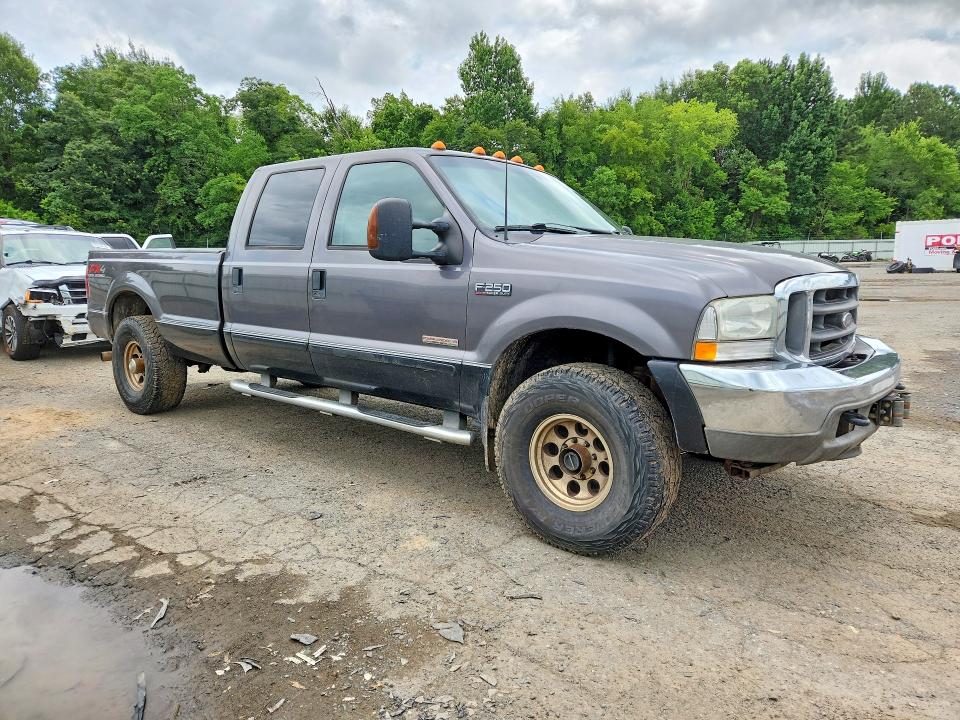 2003 Ford F-250 super duty VIN 1FTNW21P23ED11321 COPART salvage auction — REAR END, Ar - Certificate Of Title, sold $4,000 on 2026-07-02 (photo 4)