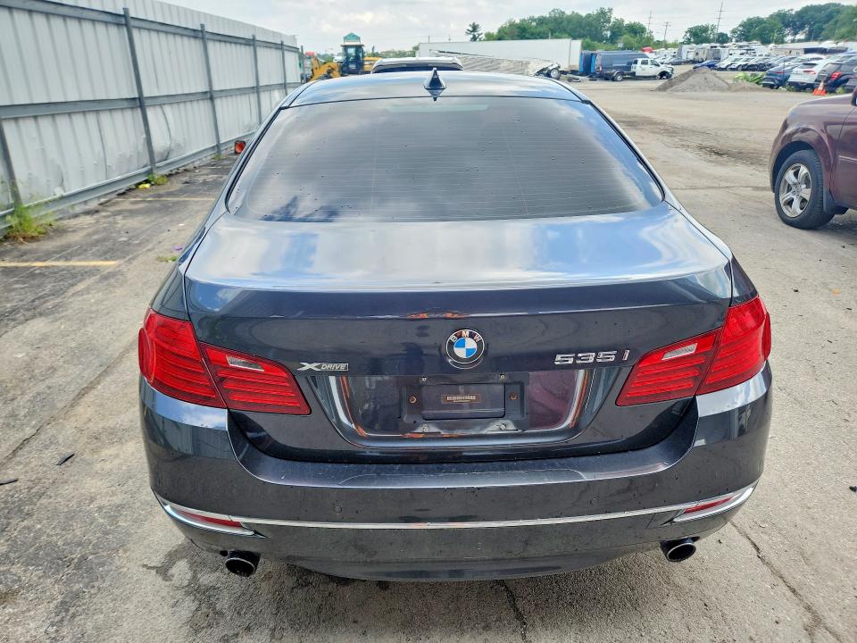2016 BMW 5er VIN WBA5B3C50GG256257 COPART salvage auction — FRONT END, In - Cert Of Title-Salvage Title, sold $2,250 on 2026-07-20 (photo 6)