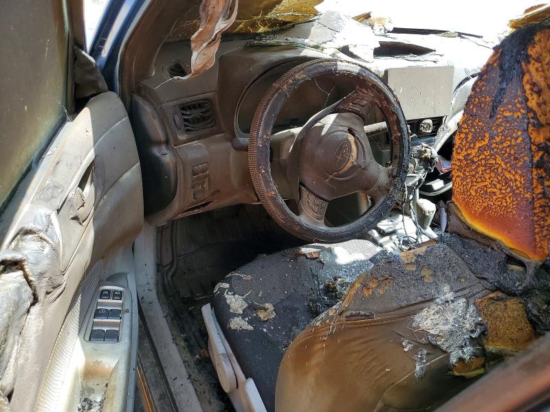 2009 Subaru Forester VIN JF2SH63619H737146 COPART salvage auction — ENGINE BURN, On - Permit Irrepairable, sold $125 on 2026-07-28 (photo 8)
