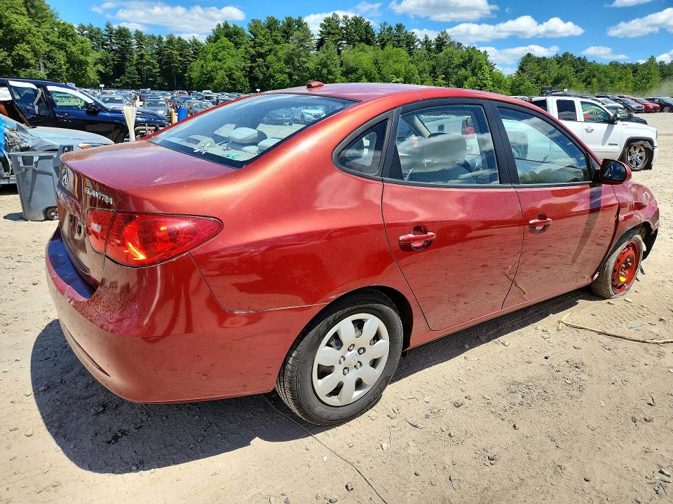 2008 Hyundai Elantra VIN KMHDU46D18U513894 COPART salvage auction — FRONT END, Ma - Certificate Of Title, sold $550 on 2026-07-09 (photo 3)