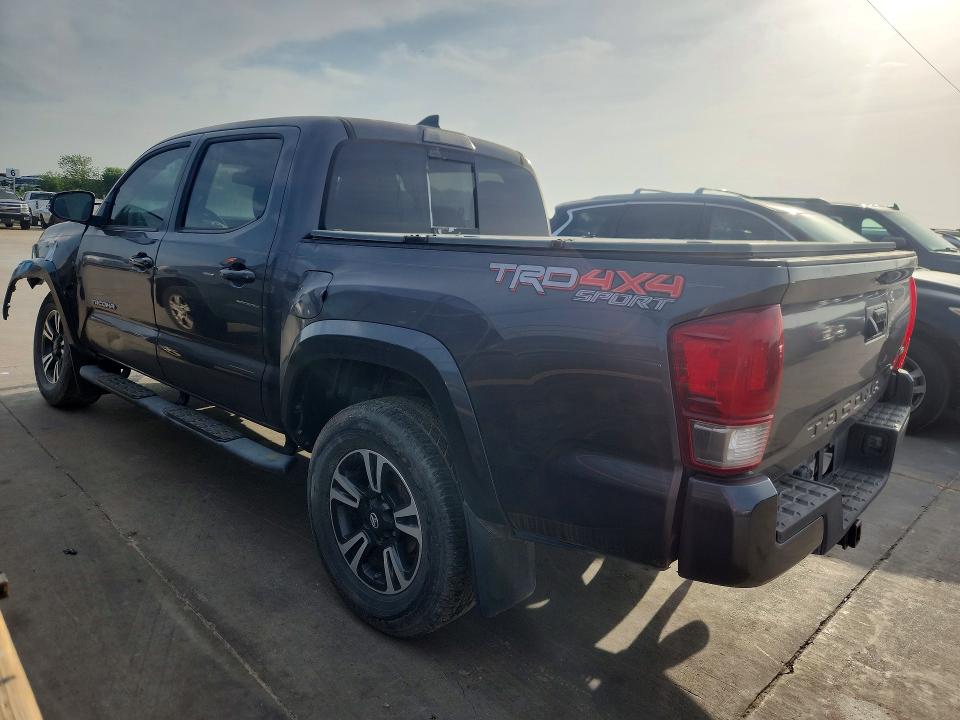 2017 Toyota Tacoma VIN 5TFCZ5AN4HX113737 COPART salvage auction — FRONT END, Tx - Salvage Vehicle Title, sold $9,700 on 2026-07-06 (photo 2)