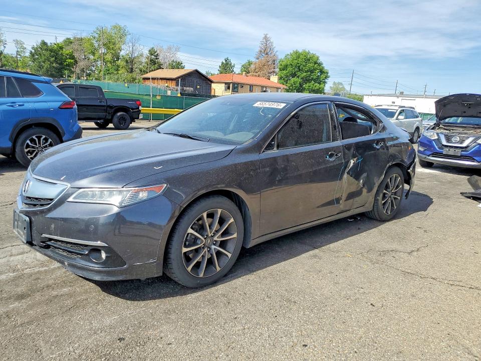 2016 Acura VIN 19UUB2F72GA002074 COPART salvage auction — SIDE, Co - Public - Salvage Title, sold $3,600 on 2026-07-30 (photo 1)