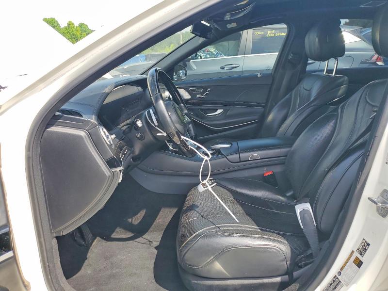 2019 Mercedes-benz S-klasse VIN WDDUG8GBXKA490467 COPART salvage auction — MECHANICAL, Ga - Certificate Of Title, sold $18,300 on 2026-07-28 (photo 7)